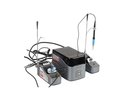 T420D 200W Dual Channel Soldering Station with T245|T210|T115 Handles for Electronics