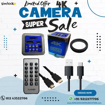 Sony CMOS 3840*2160 4K HD Industrial Microscope Camera