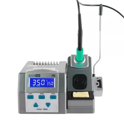 SUGON T26D SOLDERING IRON STATION 2S RAPID HEATING WITH 1 BIT & 6 BIT CAPS