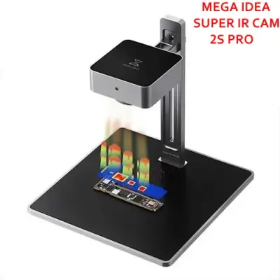Mega-Idea Super IR Cam 2S Pro 3D Infrared Thermal Imaging Analyzing Camera for PCB Short Circuit Diagnosis