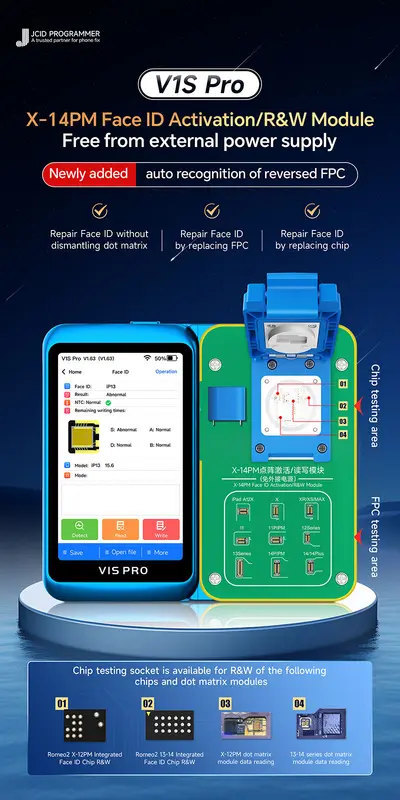 Only X-14PM Face ID Activation|R&W Module Newly Released