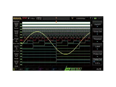Rigol DS1104Z Plus 100 MHz Digital Oscilloscope with 4 Channels and 16 Digital Channels