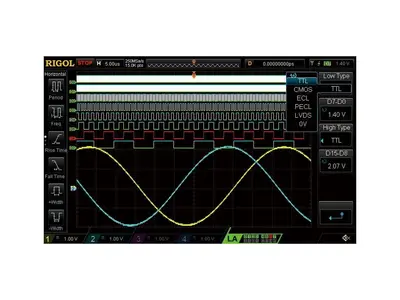 Rigol DS1104Z Plus 100 MHz Digital Oscilloscope with 4 Channels and 16 Digital Channels