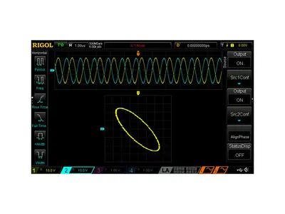Rigol DS1104Z Plus 100 MHz Digital Oscilloscope with 4 Channels and 16 Digital Channels