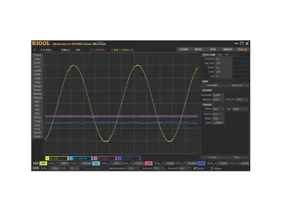 Rigol DS1104Z Plus 100 MHz Digital Oscilloscope with 4 Channels and 16 Digital Channels