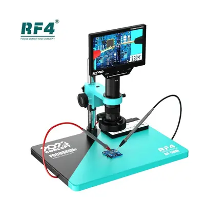 RF4 RF-50M PCB Welding Repair HD Digital Microscope Provides Multimeter Function