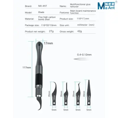 MaAnt MY-102 Multifunctional Blades For Phone PCB Repair