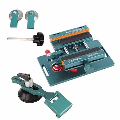 4-in-1 Rotary Universal Mobile Phone Fixing Fixture with Side Hanging Suction Cup