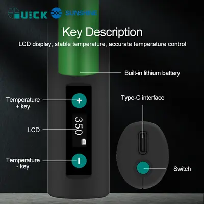 QUICK TS1 Smart Soldering Iron