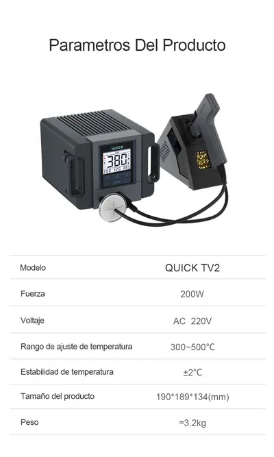 QUICK TV2 Desoldering Gun