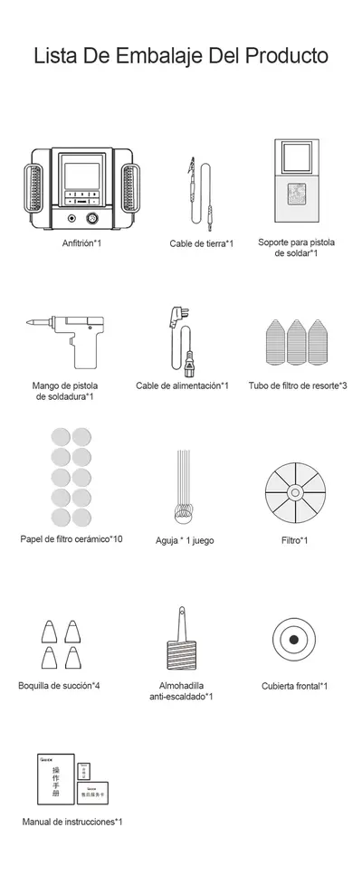 QUICK TV2 Desoldering Gun