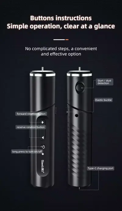 QianLi Adjustable Angle Electric Glue Removal Machine