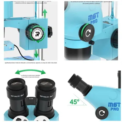 RELIFE RL-M6T Pro-B11 Trinocular HD stereo microscope