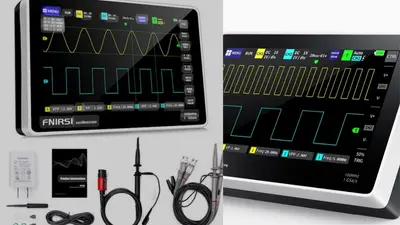 FNIRSI 1013D Portable Oscilloscope 100MHz Duel Channel