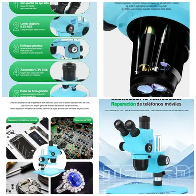 RELIFE RL-M6T Pro-B11 Trinocular HD stereo microscope