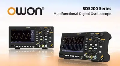 OWON SDS212S 120MHz Digital Oscilloscope DUEL Channel With Function Generator